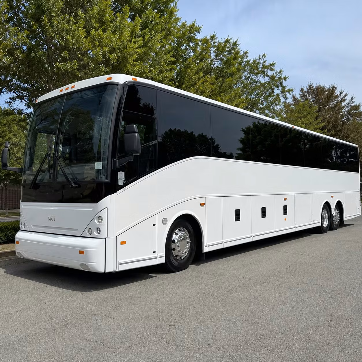 56 passenger charter bus