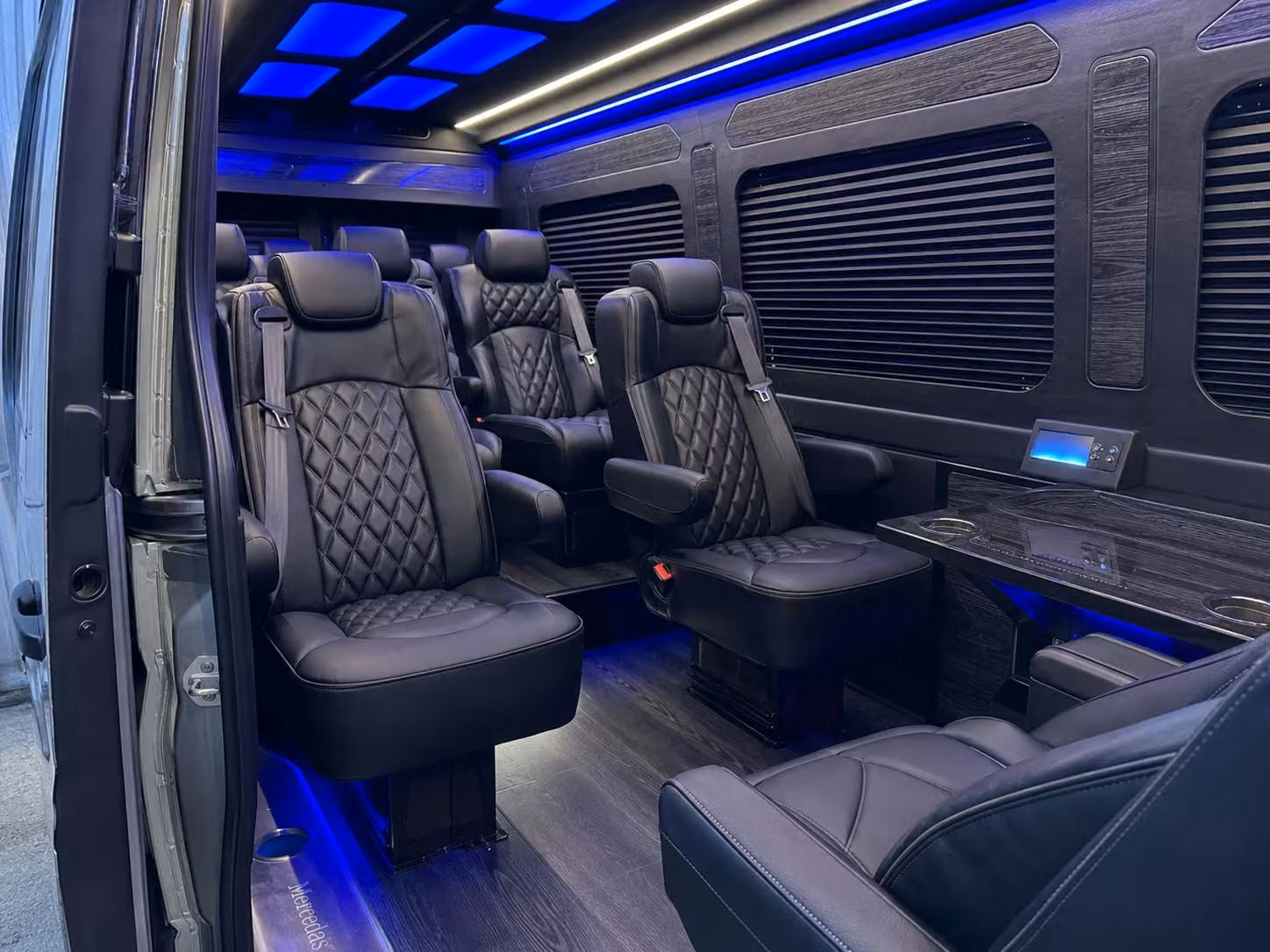 sprinter van transportation for groups and events across jackson