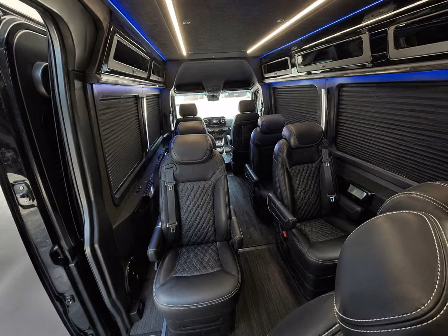 sprinter van with driver interior