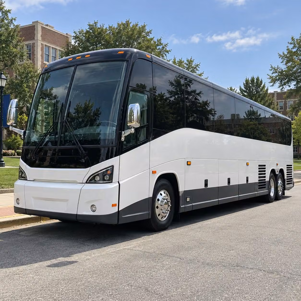 why a charter bus makes game day at trustmark park so much easier